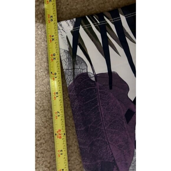 Womens Apana Multicolor Activewear Yoga Gym Leggings Medium 22" Inseam - Picture 5 of 5